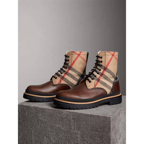 burberry winterschuhe|burberry leather shoes.